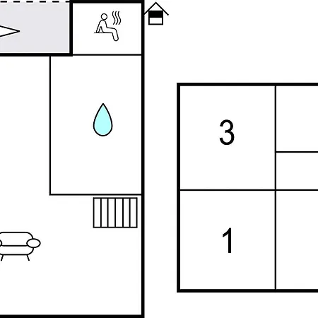 Apartamento Awesome In With Sauna *