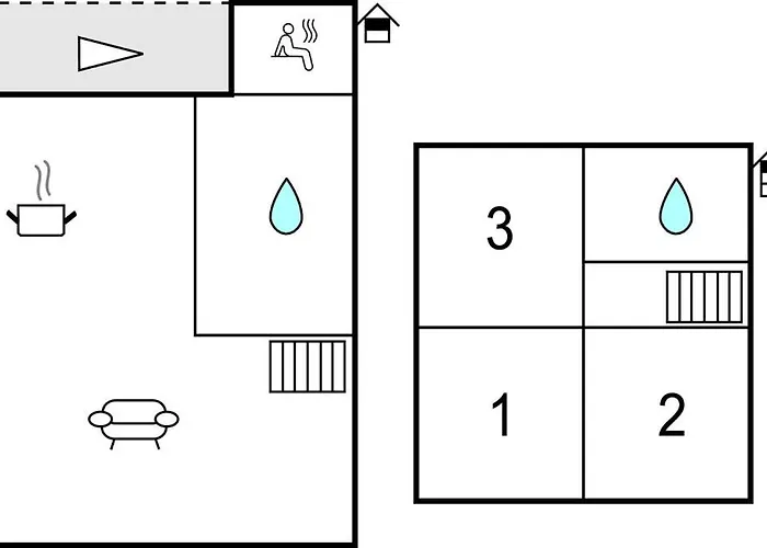 דירה Awesome In With Sauna Wißmar